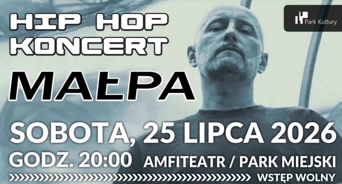Wydarzenia, Małpa Toruniu koncert Amfiteatrze Parku Miejskiego - zdjęcie, fotografia