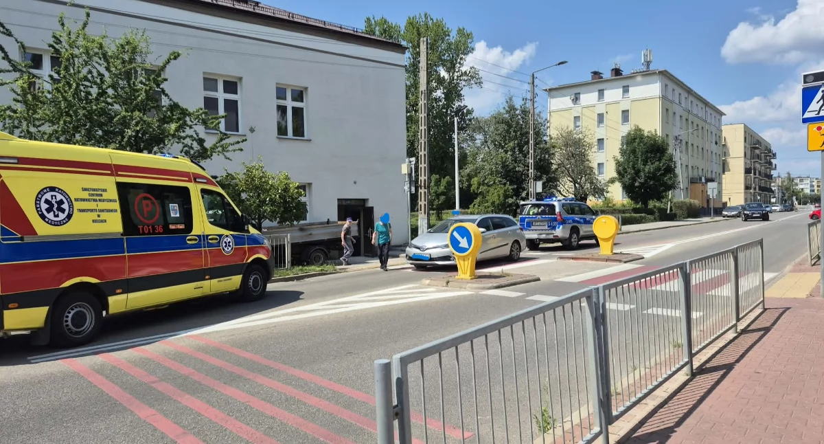 Kronika policyjna, Potrącenie Starachowicach miejscu pogotowie policja - zdjęcie, fotografia
