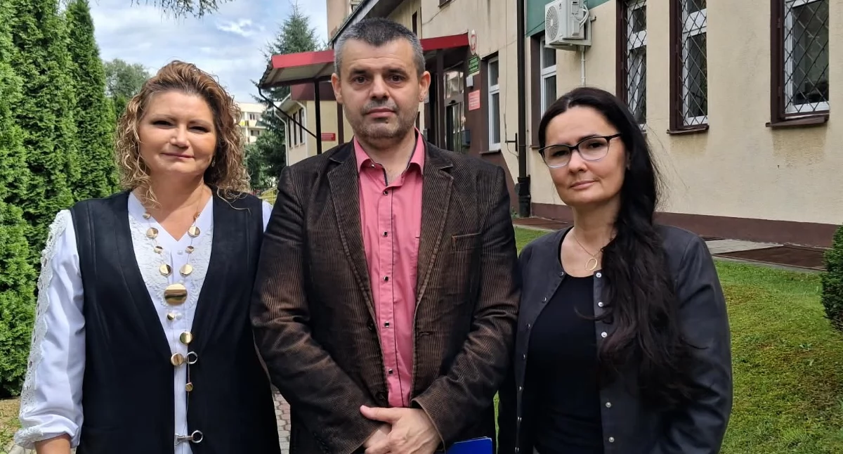 Beata Paprot, Paweł Lewkowicz i Barbara Głowacka-Lewkowicz 