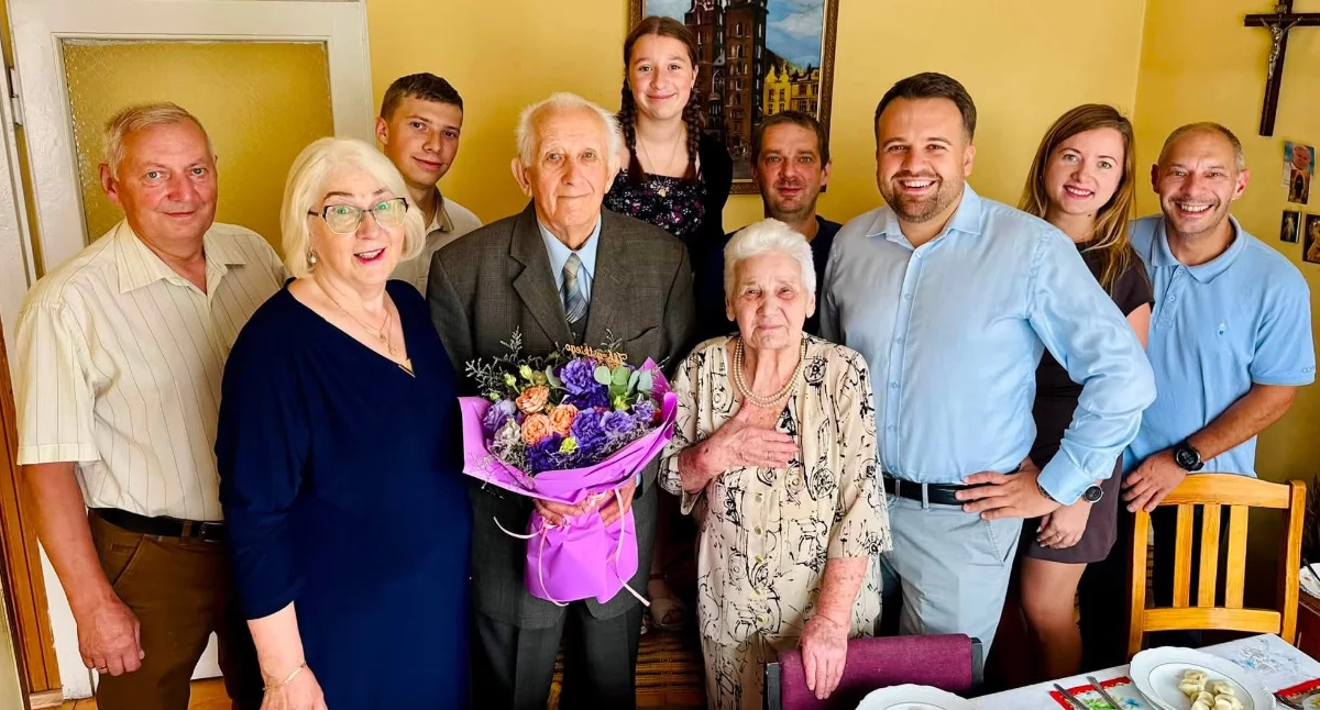 Jubileusze, razem! Państwo Maria Zenon Wójcik świętują Kamienne - zdjęcie, fotografia