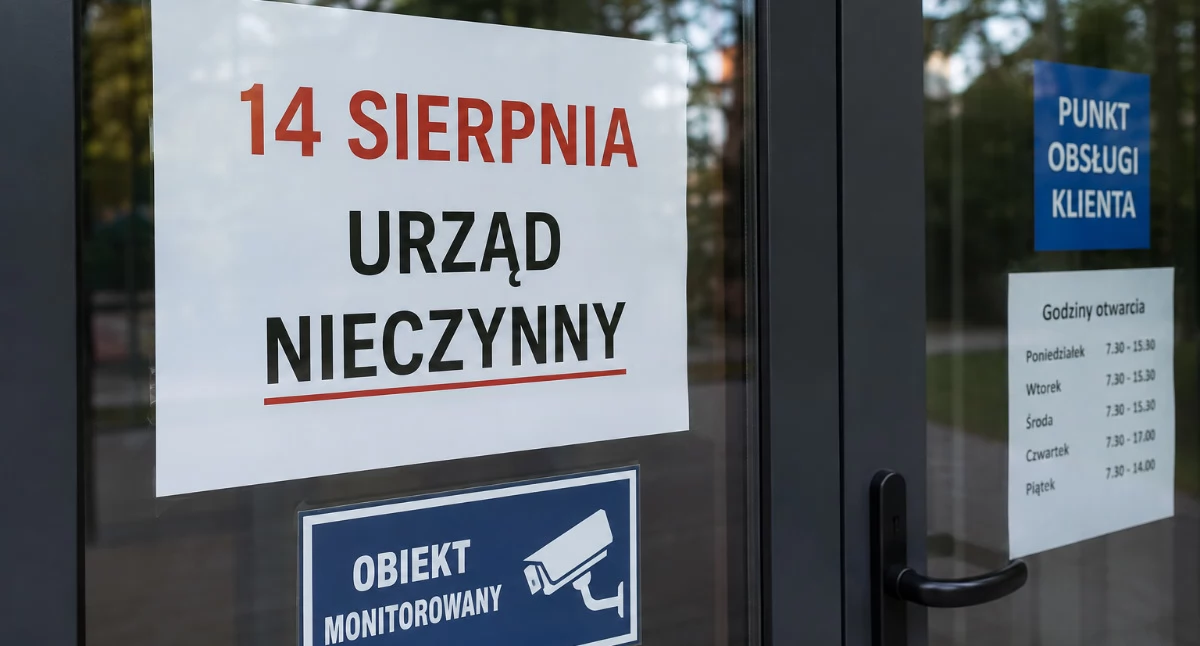 Komunikaty i ogłoszenia, piątek załatwimy spraw urzędach które instytucje zamknięte - zdjęcie, fotografia
