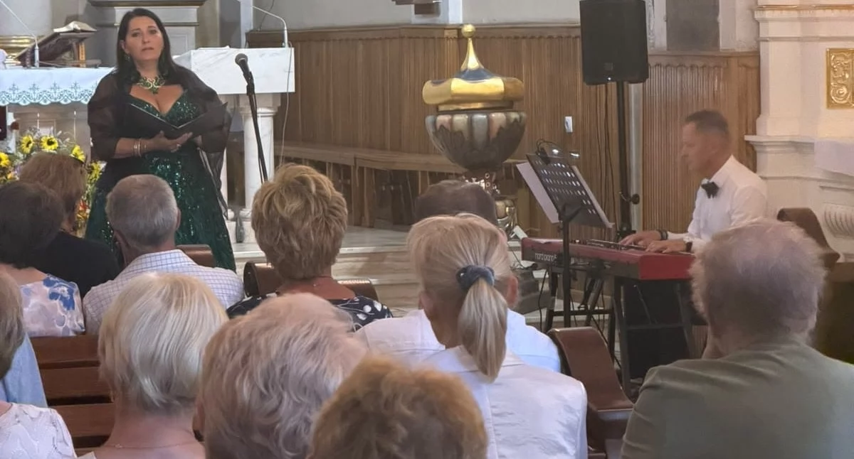 Wydarzenia, Wyjątkowy koncert Marii Adamiak Krynkach - zdjęcie, fotografia