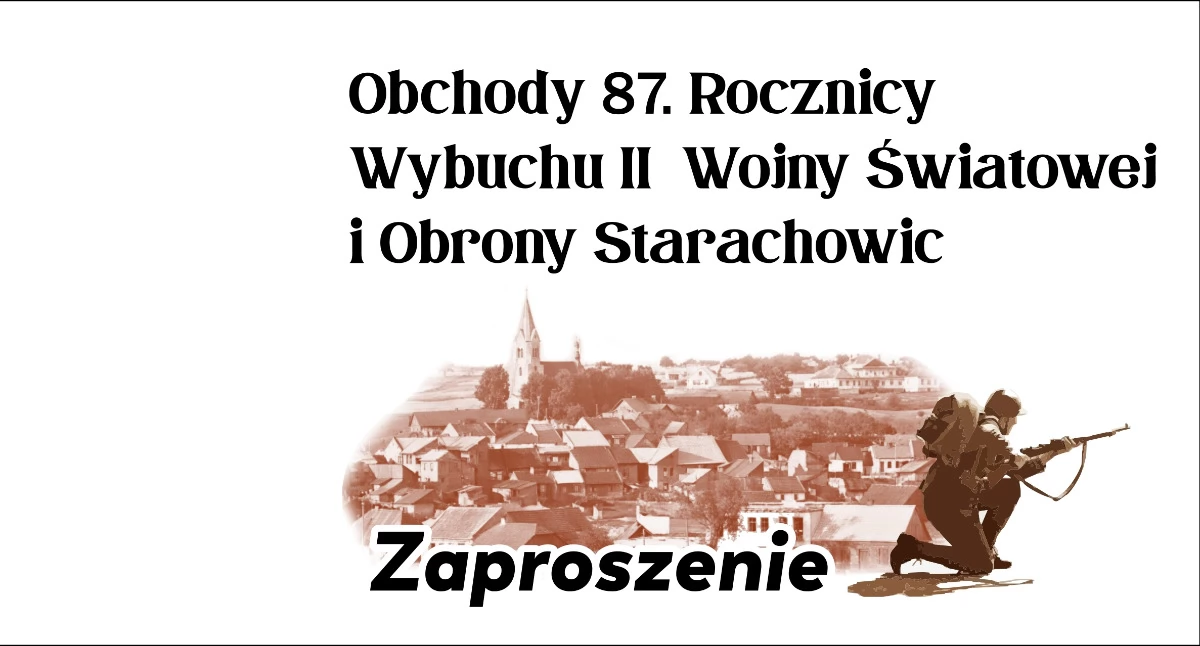 Wydarzenia, Obchody rocznicy Września Starachowicach Program uroczystości - zdjęcie, fotografia