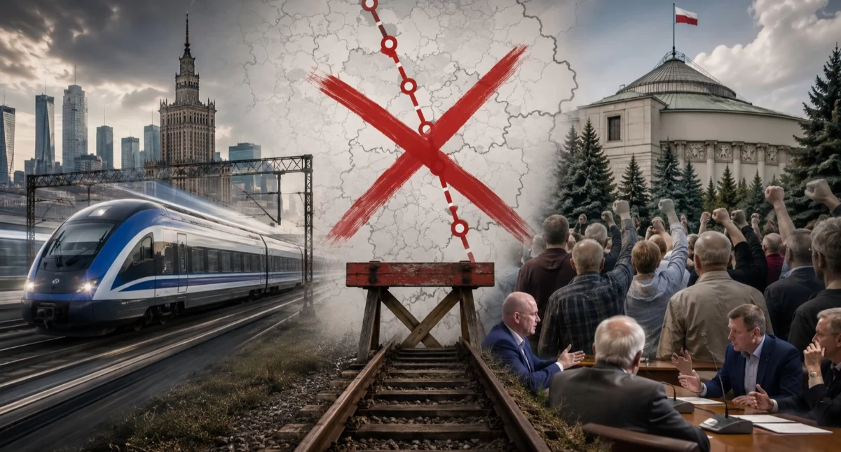 Komunikaty, Kolejne samorządy mówią DOŚĆ Rząd skreśla kluczową linię kolejową! mieszkańcy Starachowic zostaną odcięci świata - zdjęcie, fotografia