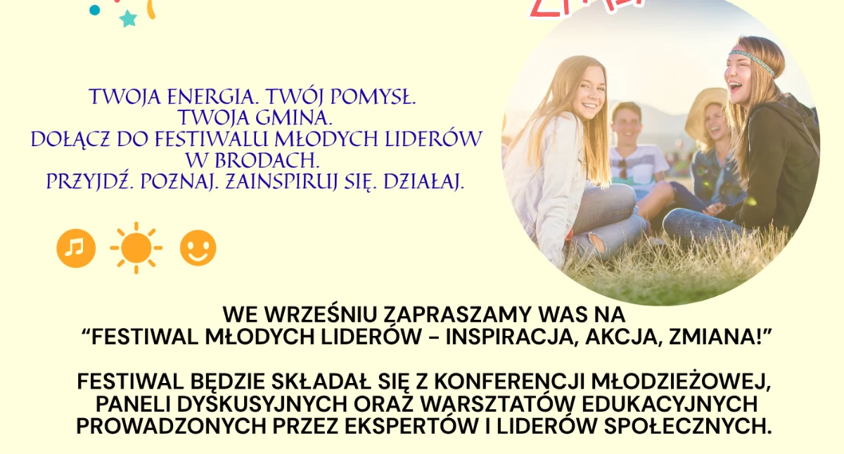 Wydarzenia, Festiwal Młodych Liderów Brody Inspiracja Akcja Zmiana! - zdjęcie, fotografia