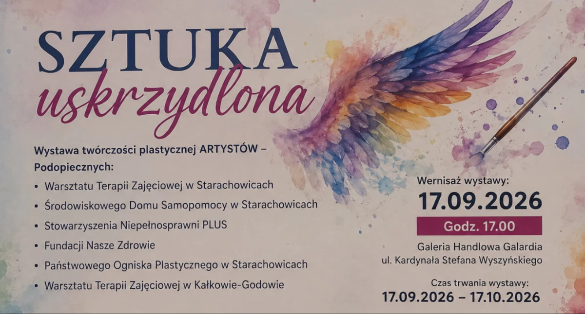 Wydarzenia, Sztuka uskrzydlona wyjątkowa wystawa Galardii - zdjęcie, fotografia