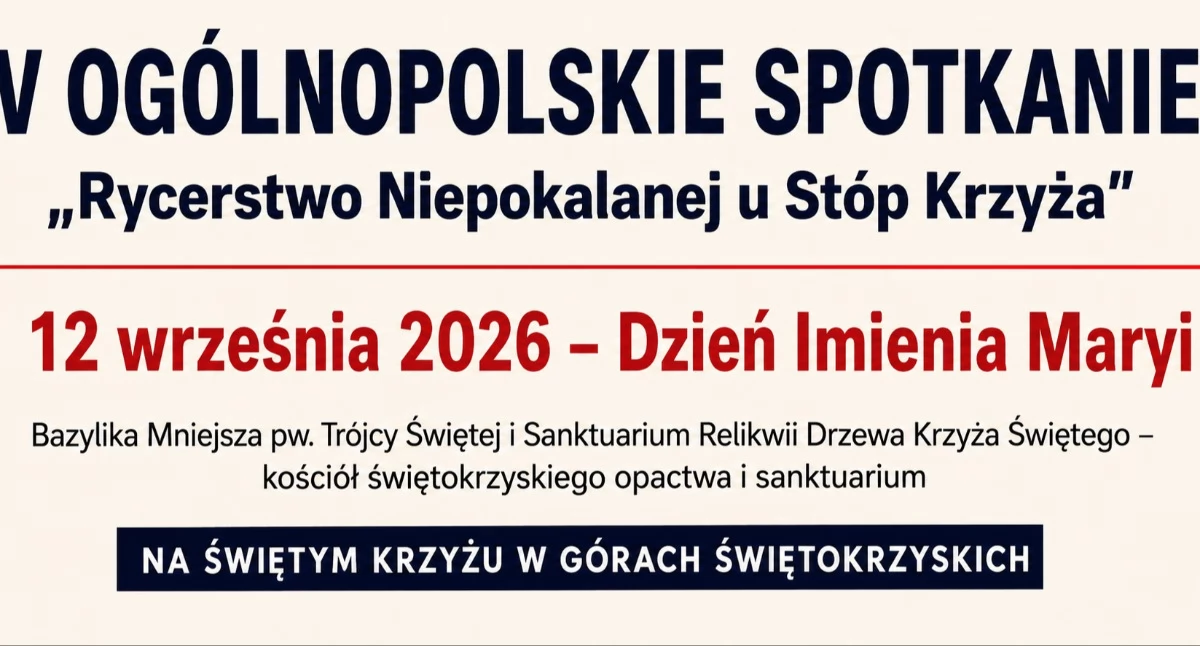 Kościół, września Wielkie modlitewne spotkanie Świętym Krzyżu! - zdjęcie, fotografia