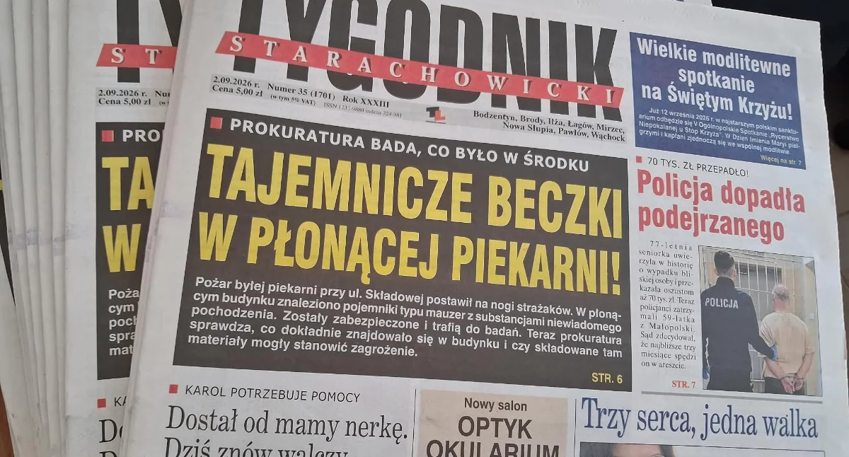 Komunikaty i ogłoszenia, Obowiązkowa lektura Tygodnika poleca tylko środę! - zdjęcie, fotografia