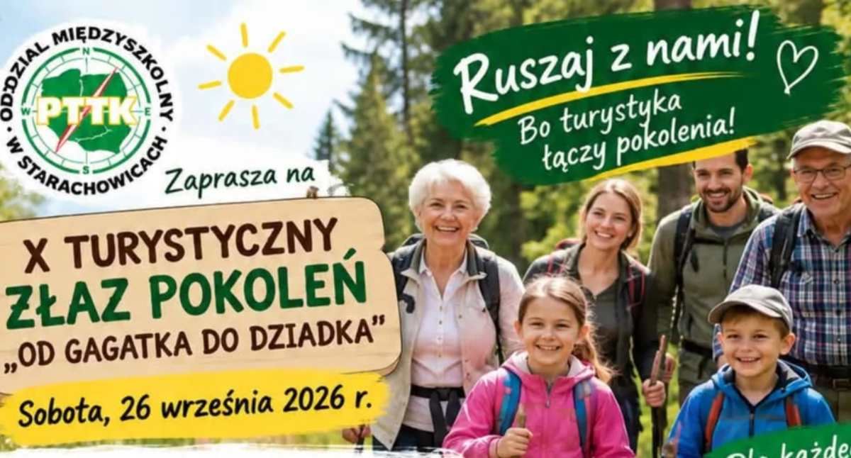 Imprezy plenerowe, GAGATKA DZIADKA ZAPROSZENIE TURYSTYCZNY ZŁAZ POKOLEŃ - zdjęcie, fotografia