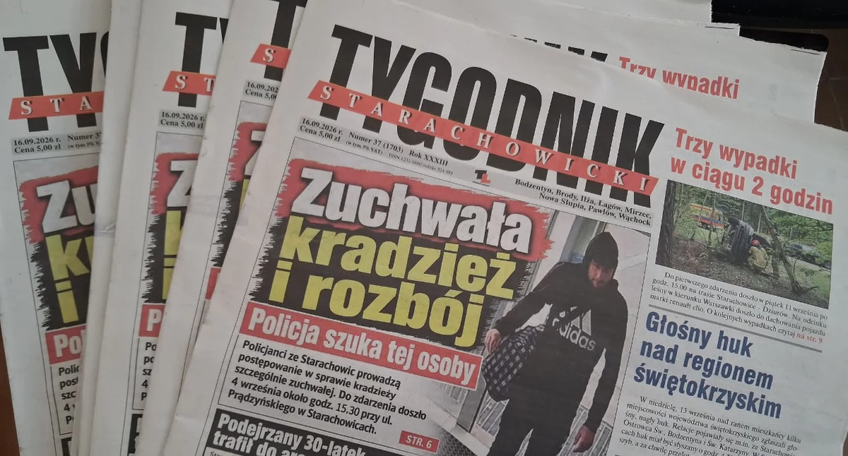 Komunikaty i ogłoszenia, Tygodnik Starachowicki czeka Ciebie! - zdjęcie, fotografia