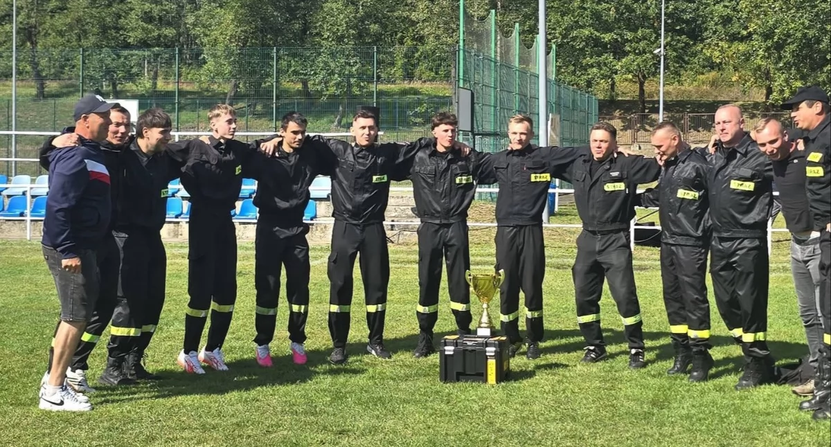 Straż Pożarna, Michałów najlepszy powiatowych zawodach sportowo pożarniczych - zdjęcie, fotografia