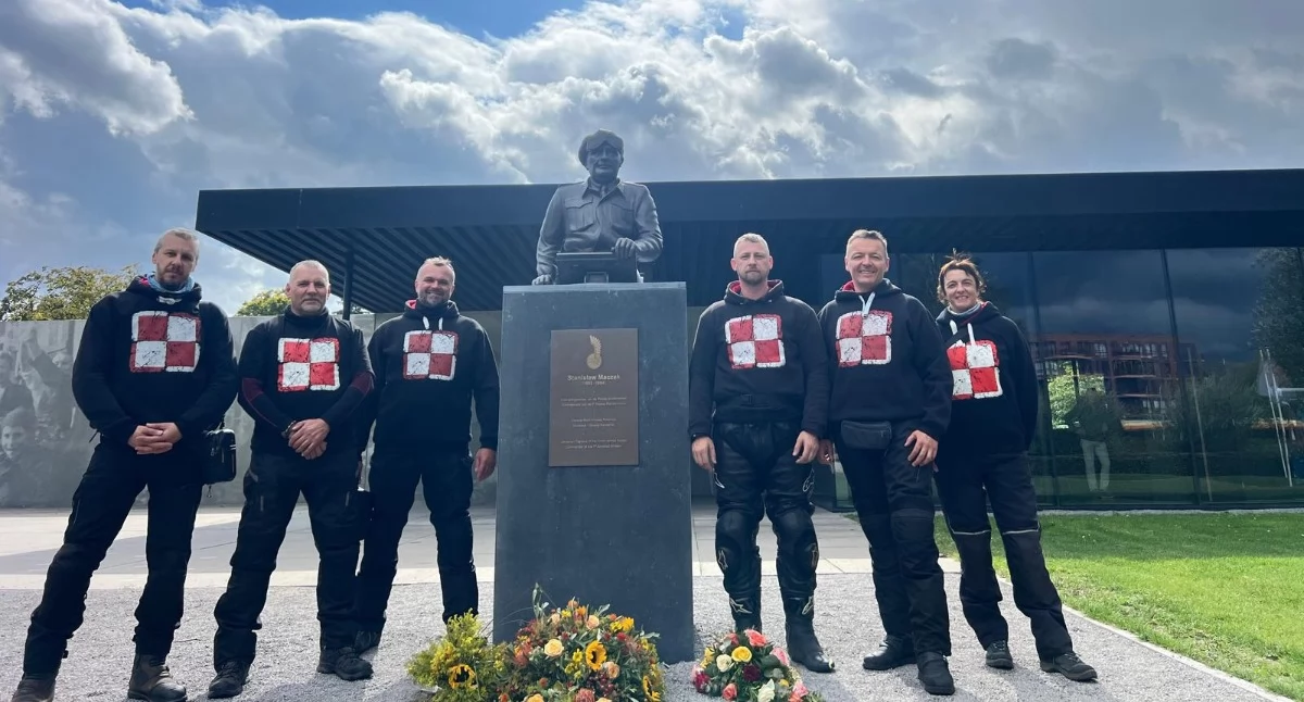 U Generała Maczka. Fotografie nadesłał Andrzej Markowski