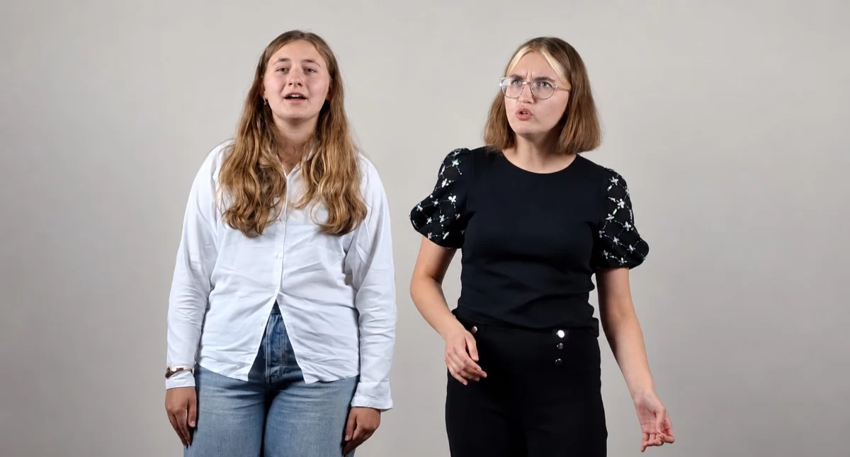 Zofia Kenig i Dorota Szymczak. Fot Anna Babicka