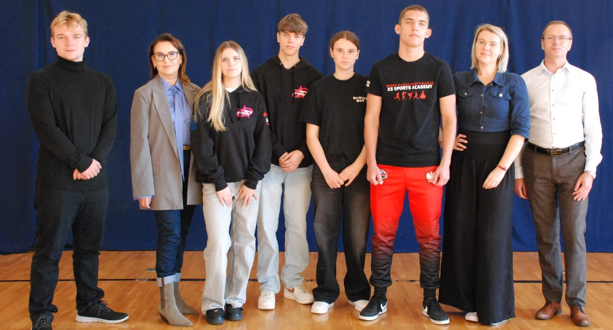Edukacja, Sport motywacja ważne wybory Krynkach odbyła konferencja Aktywnie zdrowie - zdjęcie, fotografia