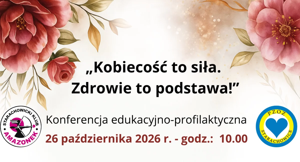 Wydarzenia, Kobiecość siła Zdrowie podstawa! konferencja Starachowicach - zdjęcie, fotografia