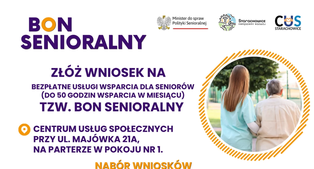 Komunikaty i ogłoszenia, senioralny Starachowicach Rusza nabór wniosków - zdjęcie, fotografia