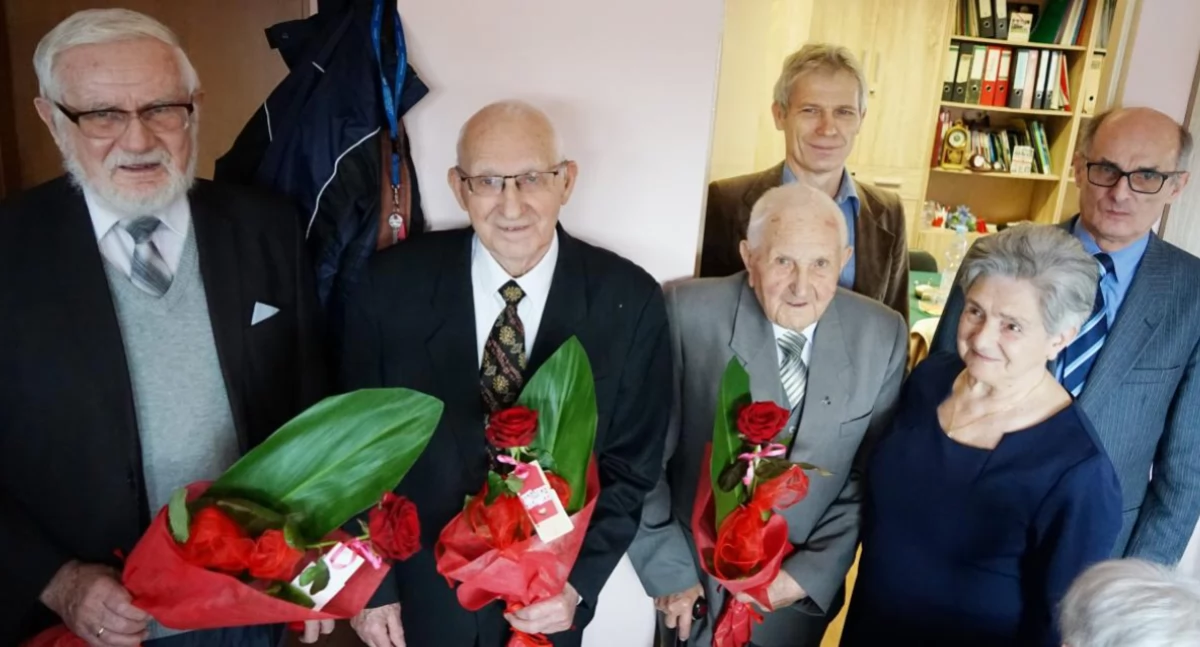 Zdjęcie: od lewej Andrzej Markowski, Piotr Kepa i Aleksander Babicki