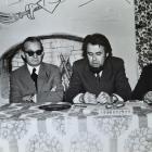 Od prawej; Tersa Dobrowolska, Jerzy Głowacki, Janusz Foltański