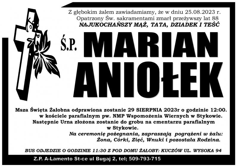 Marian  Aniołek