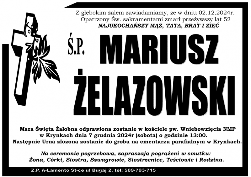 Mariusz  Żelazowski