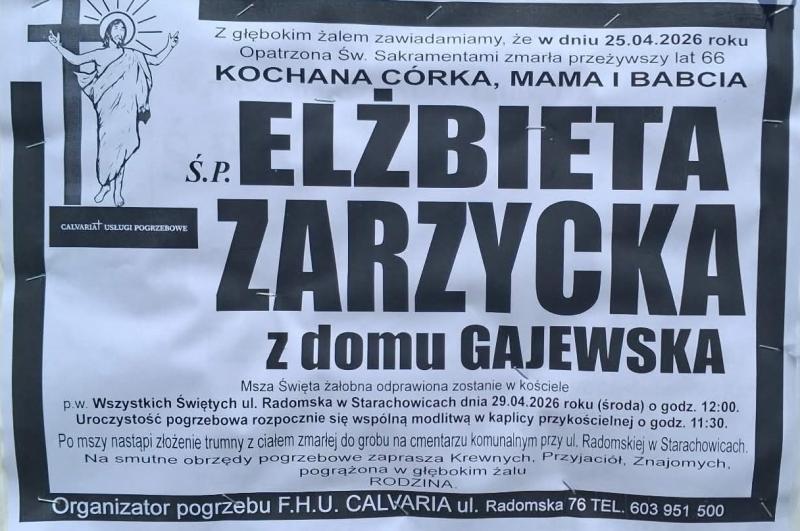 Elżbieta  Zarzycka z d. Gajewska