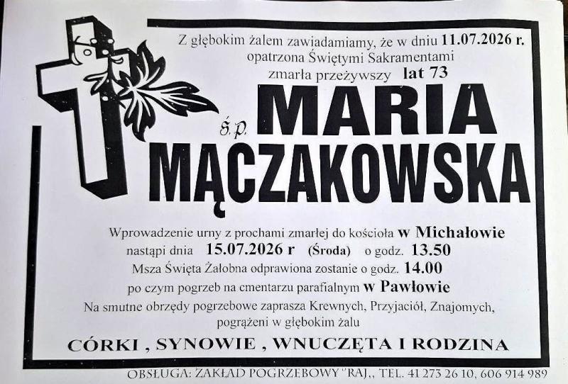 Maria  Mączakowska