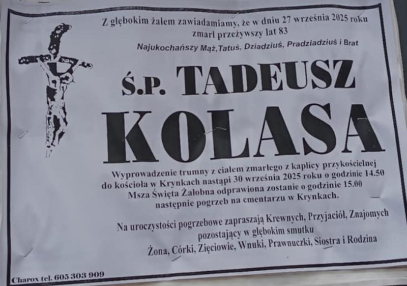 Tadeusz  Kolasa