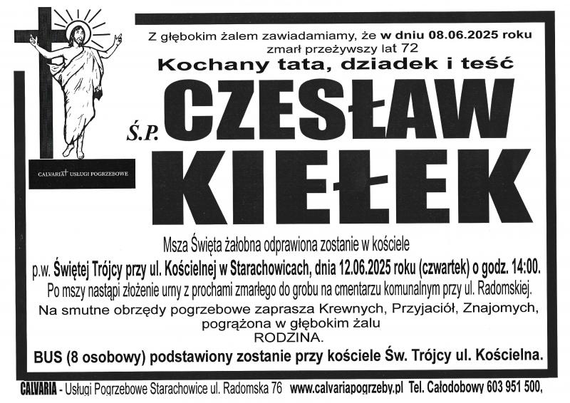Czesław  Kiełek
