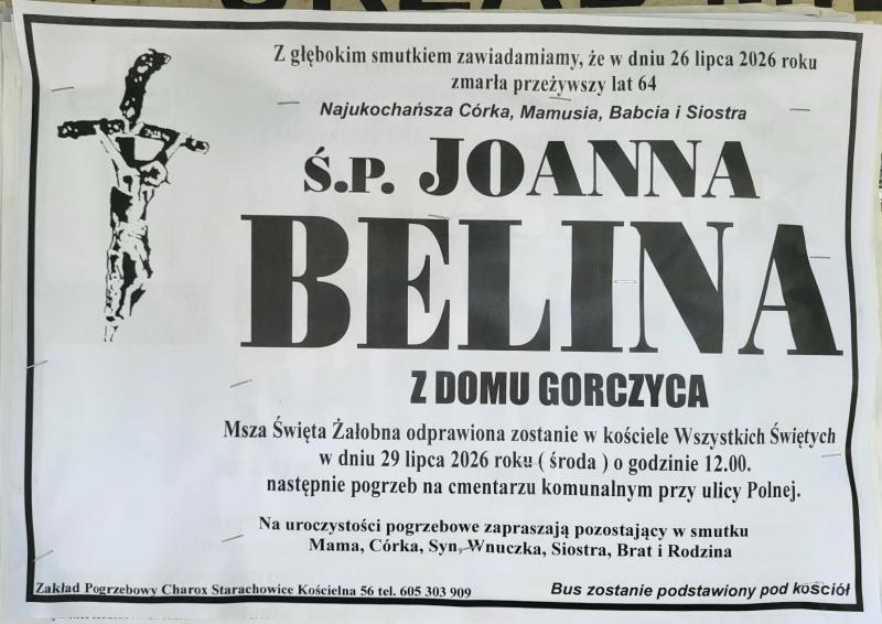 Joanna Belina z d. Gorczyca