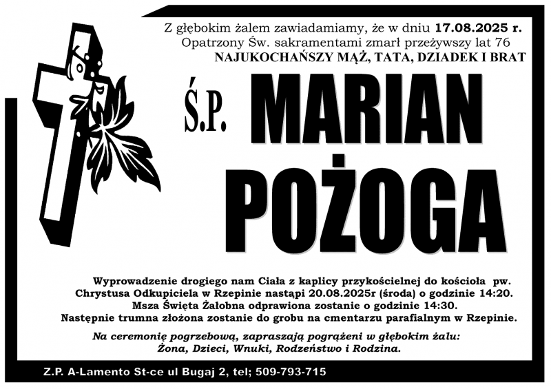 Marian  Pożoga