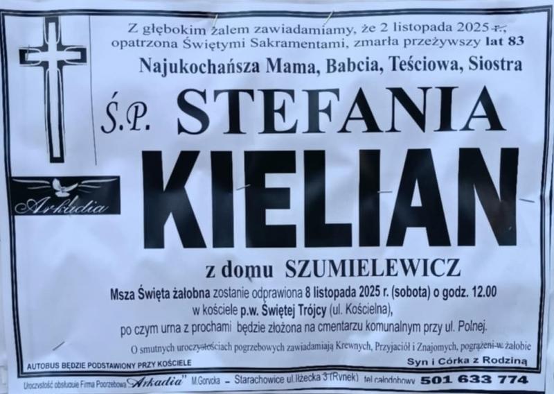 Stefania  Kielian z d. Szumielewicz