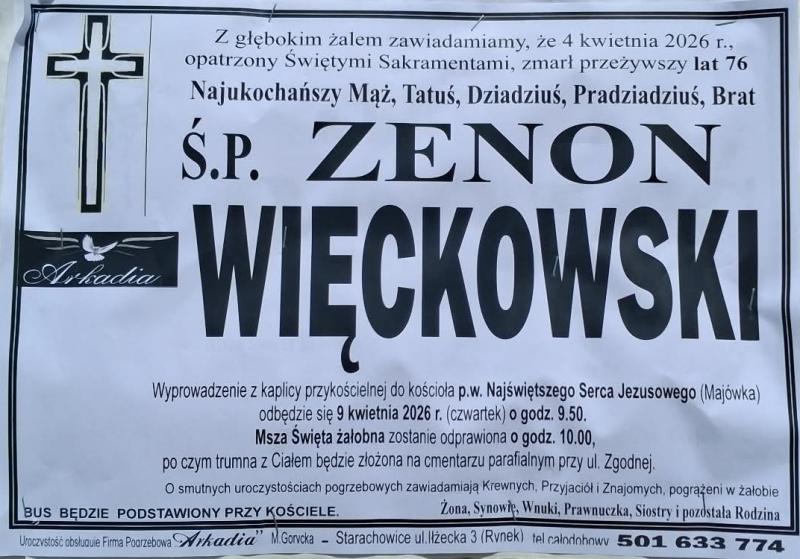 Zenon  Więckowski