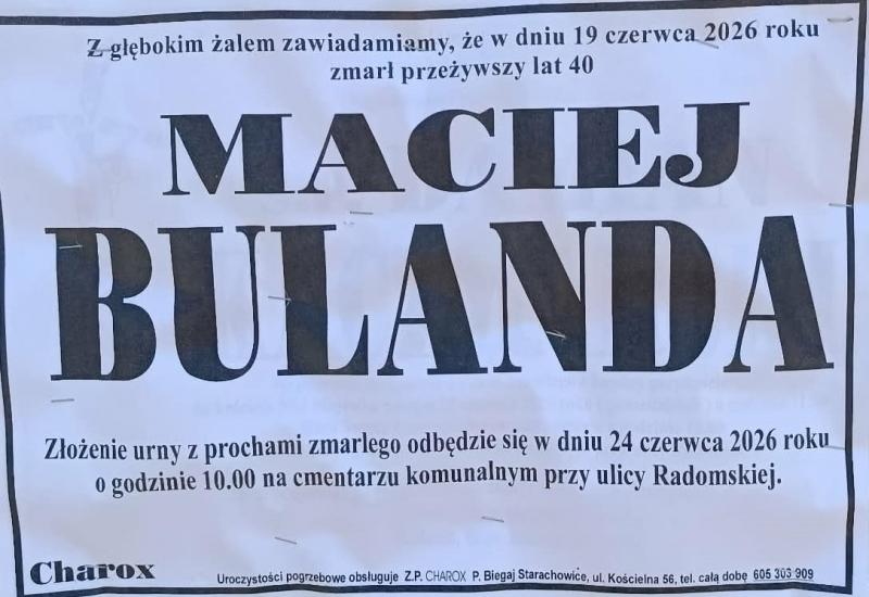 Maciej  Bulanda