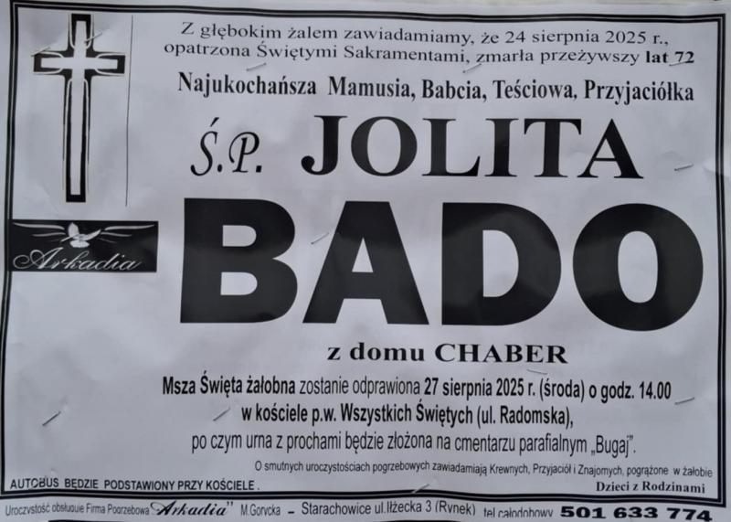 Jolita  Bado z d. Chaber