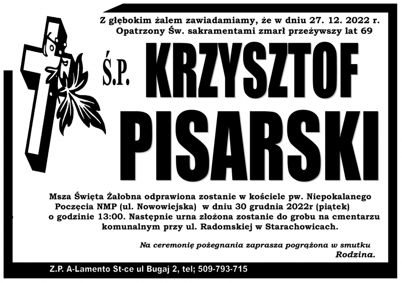 Krzysztof  Pisarski