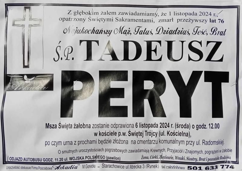 Tadeusz  Peryt