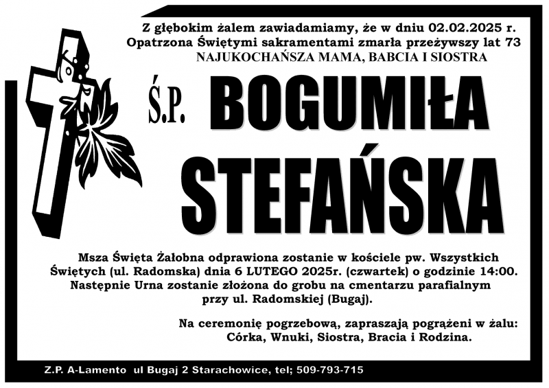 Bogumiła  Stefańska