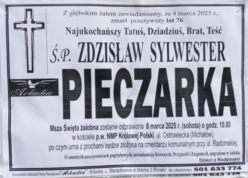 Zdzisław Sylwester  Pieczarka 