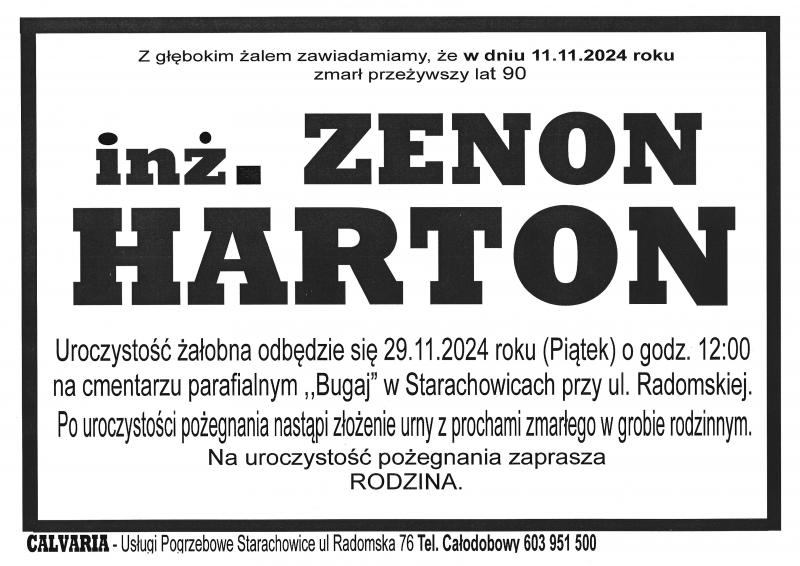 Zenon  Harton