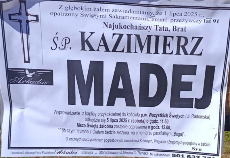 Kazimierz  Madej