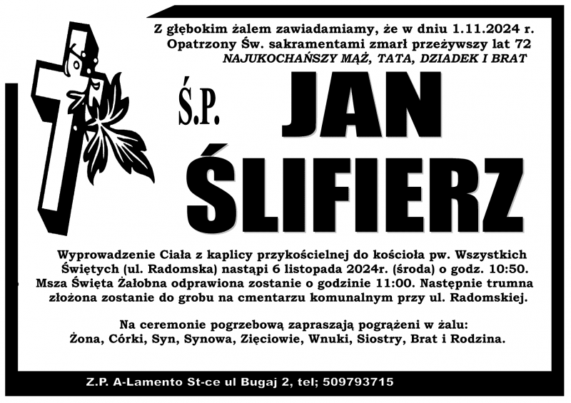 Jan  Śliferz