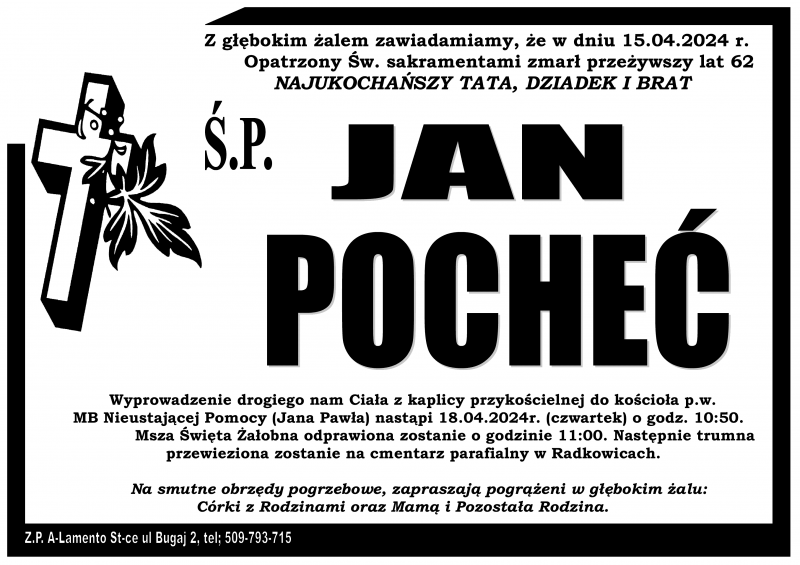 Jan  Pocheć