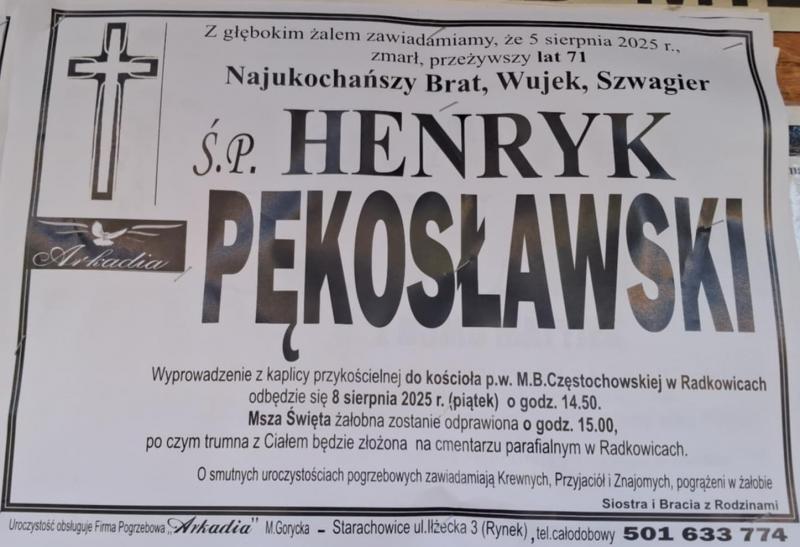 Henryk  Pękosławski