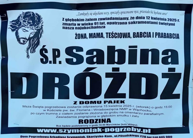 Sabina  Dróżdż z d. Pajek