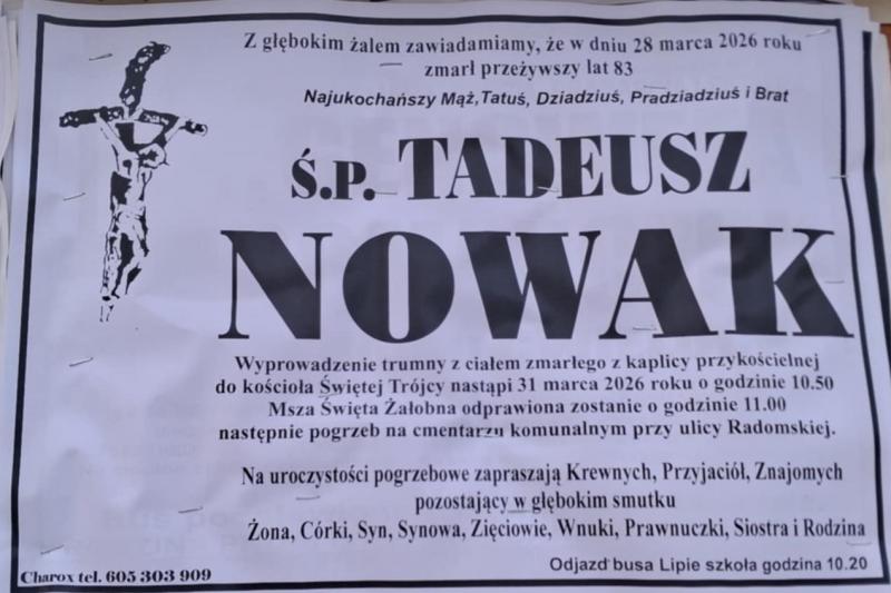 Tadeusz  Nowak