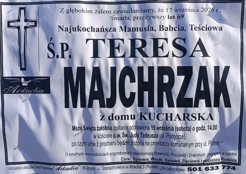 Teresa  Majchrzak z d. Kucharska