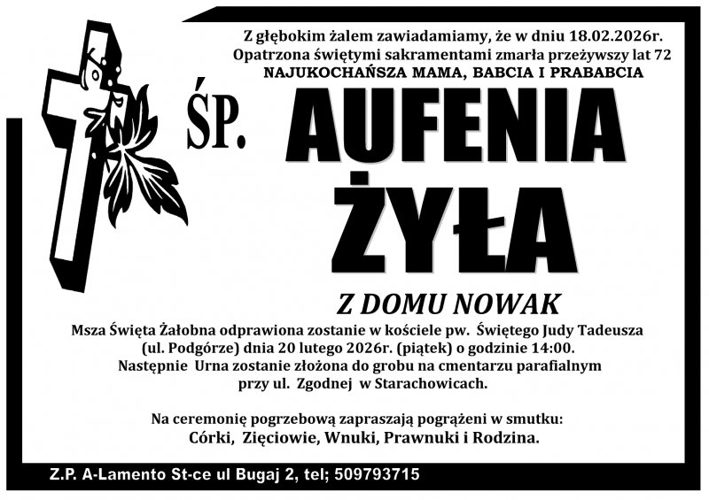 Aufenia  Żyła