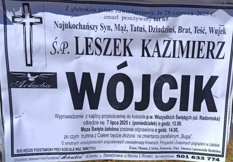 Leszek Kazimierz  Wójcik