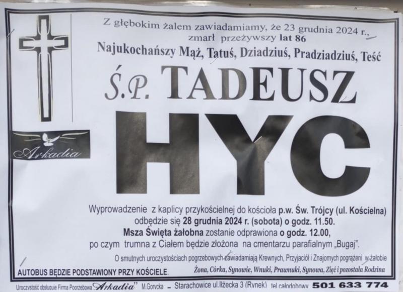 Tadeusz  Hyc