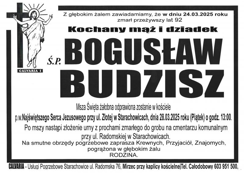 Bogusław  Budzisz